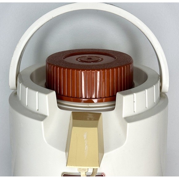 Vintage‎ Aladdin Pump A Drink Gallon Jug Cooler Brown Model 585 USA - Picture 4 of 11